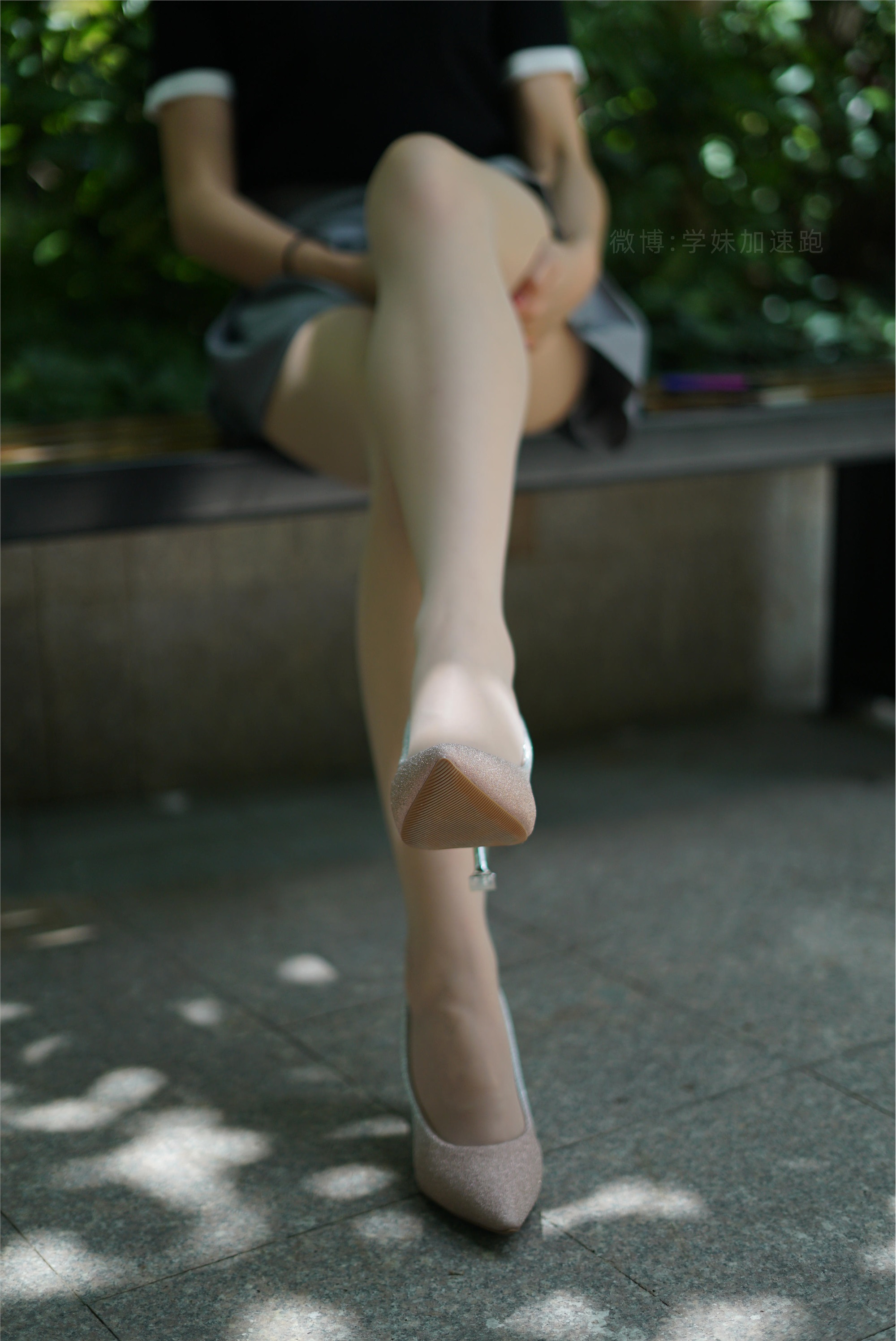 学妹加速跑 XM048《这天气看有点热-琪琪》